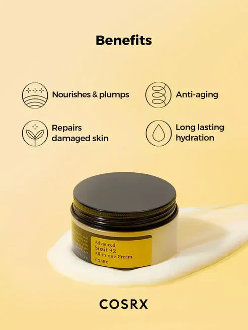 COMBO COSRX -SNAIL ESSENCE+ SNAIL CREAM
