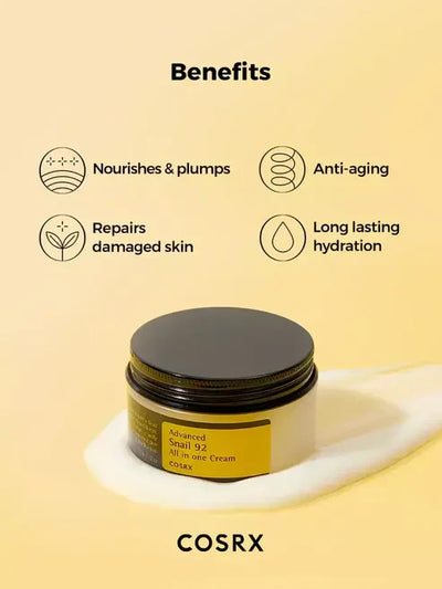 COMBO COSRX -SNAIL ESSENCE+ SNAIL CREAM