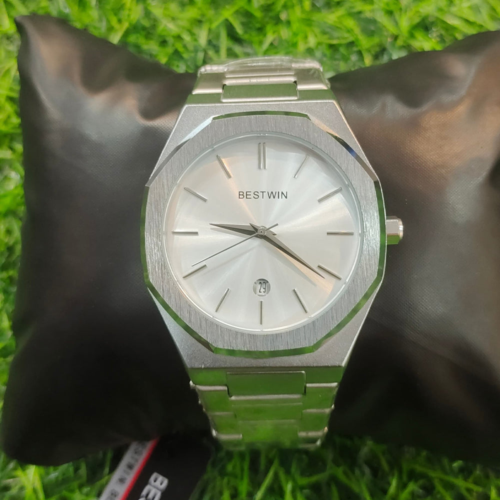 Mechanical Watch 1.0 Silver | Waterproof,  Premium Quartz Watch