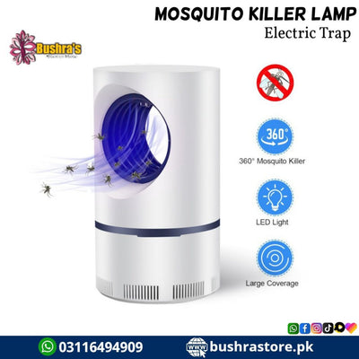 Mosquito Killer Lamp | USB Powered, Silent & Safe Indoor Insect Trap