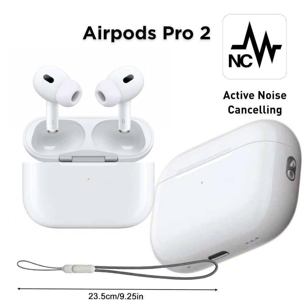 Apple AirPods Pro 2 (Copy) | Active Noise Cancellation + Free Case (Special Edition)