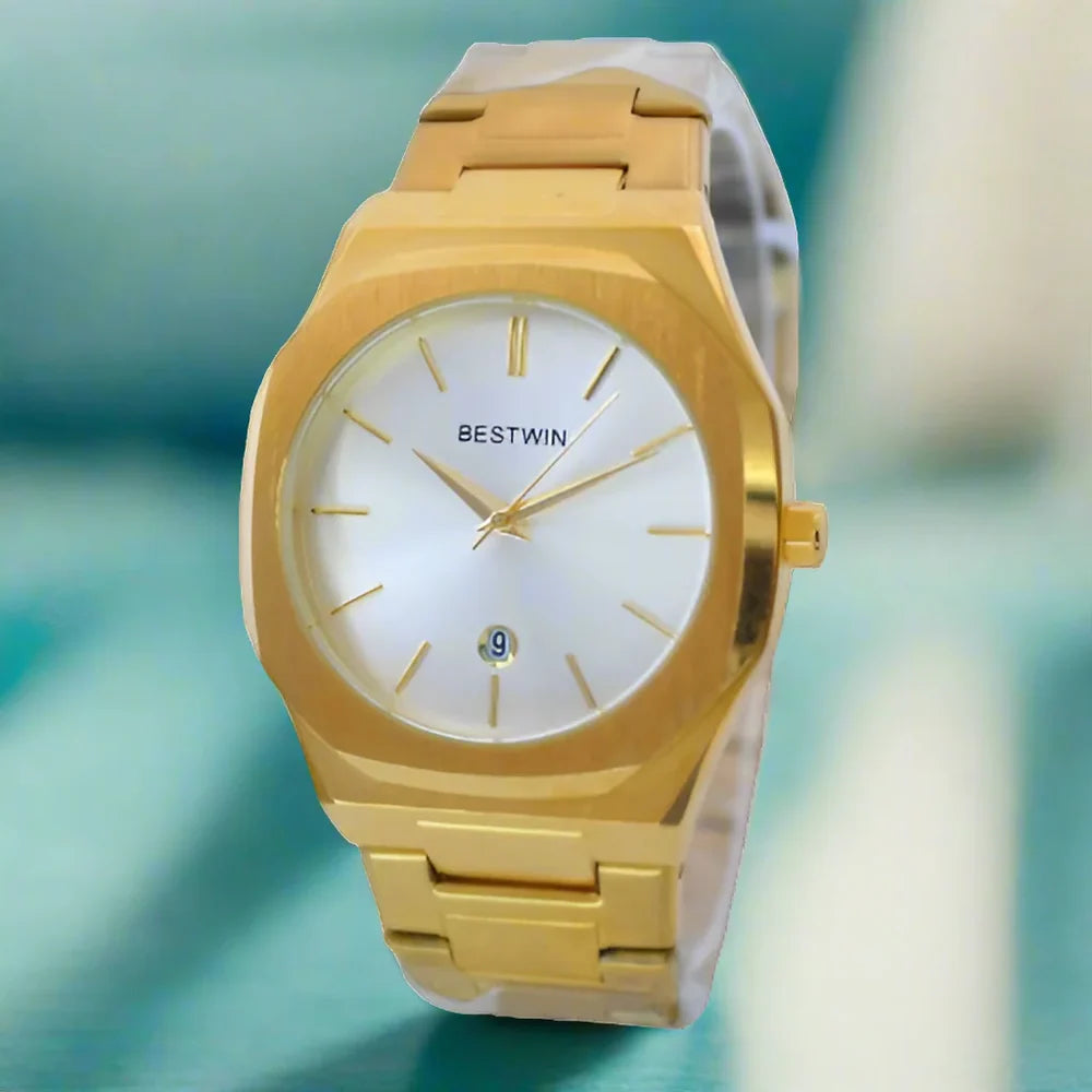 Mechanical Watch 1.0 Silver | Waterproof,  Premium Quartz Watch