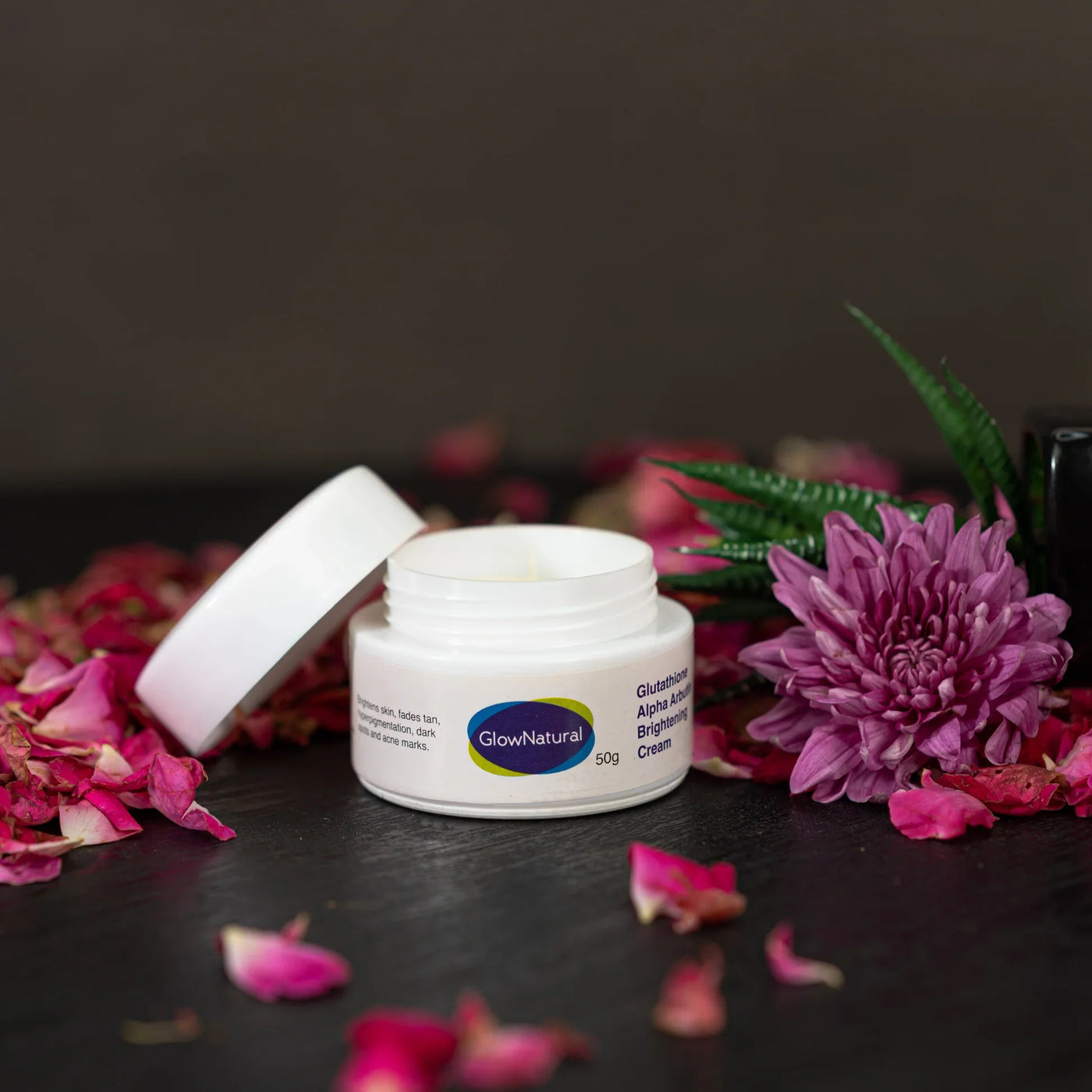 Glow Natural Skin Brightening Cream | Glutathione Alpha Arbutin