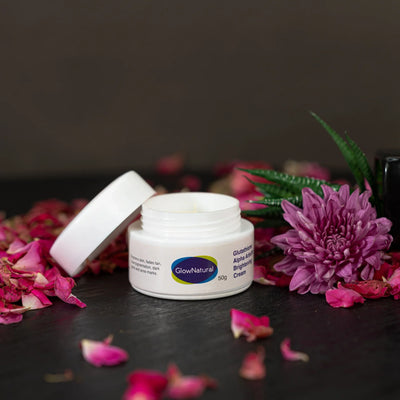 Glow Natural Skin Brightening Cream | Glutathione Alpha Arbutin