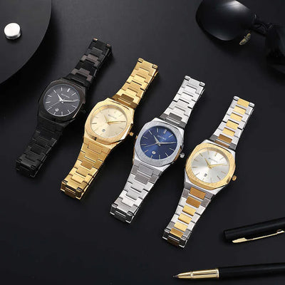 Mechanical Watch 1.0 Silver | Waterproof,  Premium Quartz Watch