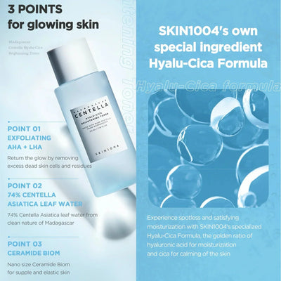 Skin 1004 Centella Hyalu-Cica Brightening TONER 210 ML