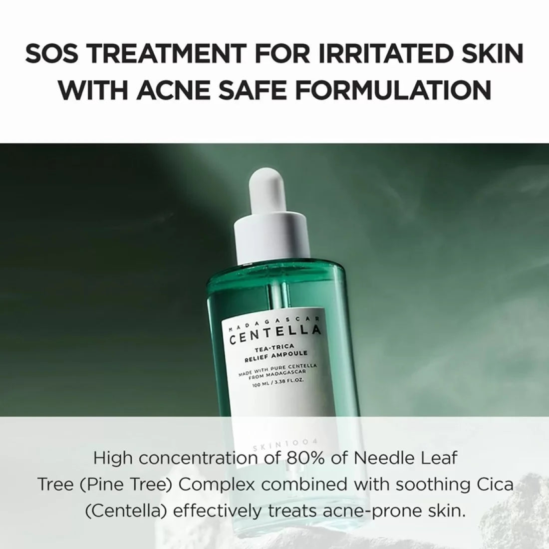 Skin 1004 Centella Tea Trica Relief Ampoule 100 ML