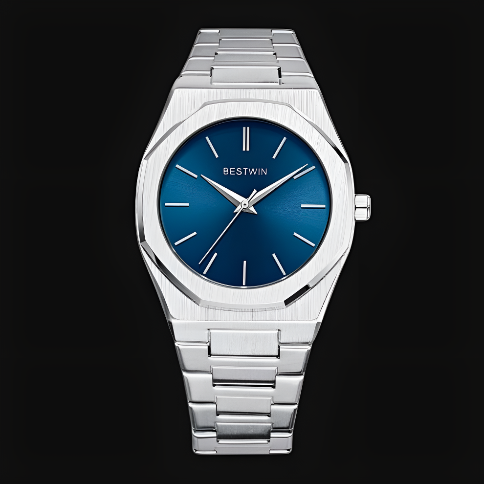 Mechanical Watch 1.0 Silver | Waterproof,  Premium Quartz Watch