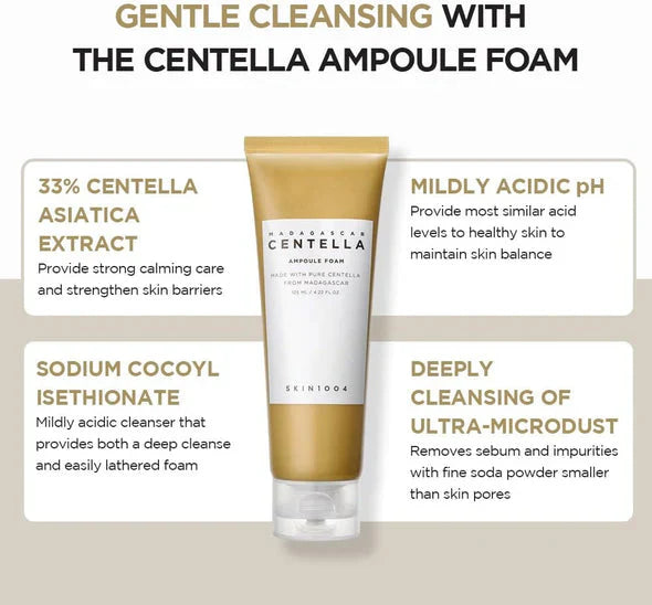 SKIN 1004 Madagascar Centella Ampoule Foam  🌿✨